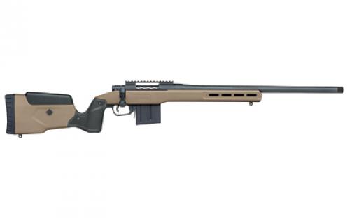 Mossberg Patriot LR Tactical, Bolt Action, 308 Win/762 NATO , 22 Threaded Barrel, Matte Blued Finish, Flat Dark Earth Stock, 5/8-24 Threading, 7 Rounds 28149