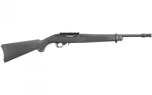 Ruger 10/22 Tactical, Semi-automatic Rifle, 22 LR, 16.1" Threaded Barrel with Ruger Flash Suppressor, Satin Black Finish, Alloy Steel, Black Synthetic Stock, 10 Rounds 01261
