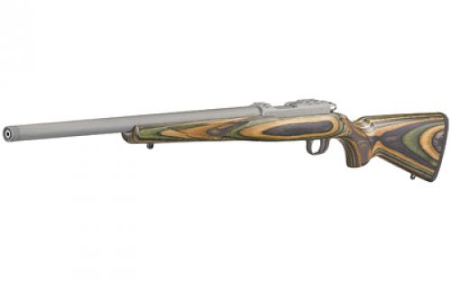 Ruger 77/22, Bolt Action, 22 Hornet, 18.5", Stainless Threaded Barrel, Green Mountain Laminate Stock, Right Hand, Scope Rings Included, 6Rd 07226