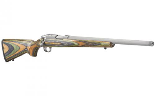 Ruger 77/22, Bolt Action, 22 Hornet, 18.5", Stainless Threaded Barrel, Green Mountain Laminate Stock, Right Hand, Scope Rings Included, 6Rd 07226