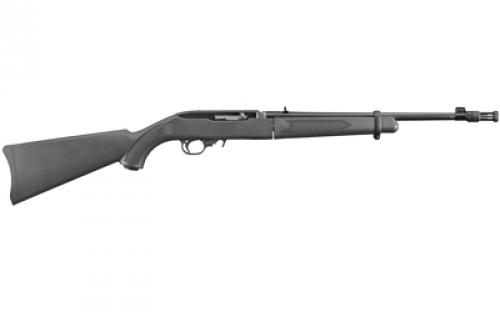 Ruger 10/22 Takedown, Semi-Automatic Rifle, 22 LR, 16.4 Barrel, Satin Black Finish, Alloy Steel, Black Synthetic Stock, Adjustable Rear & Bead Front Sight, 10Rd, Ballistic Nylon Case 11112