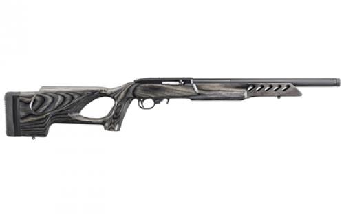 Ruger 10/22 Target, Semi-automatic Rifle, 22 LR, 16.1 Threaded Barrel, Satin Blued Finish, Black Laminate Thumbhole Stock, 10Rd Rotary Magazine 21186