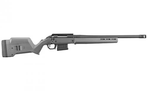 Ruger RUG26983 Rifle Hunter, Bolt Action, 6.5 Creedmoor, 20" Threaded Heavy Contour Barrel, 5Rd, 1 Mag, Gray, Magpul Hunter Stock, Right Hand, Weighs 9.2lbs 26983