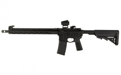 Springfield SAINT VICTOR, Semi-automatic Rifle, AR, 223 Remington/556NATO, 16 Barrel, 1:8 Twist, Muzzle Brake, Anodized Finish, Black, Aluminum Free-float Handguard with M-LOK, B5 Type 23 Pistol Grip, B5 Bravo Stock, Flip Up Front and Rear Sights, 30 Rounds, 1 Magazine, Includes Vortex Crossfire Red Dot, Single Point Sling and $200 Alexo Readywear Voucher STV916556B-B5-GU23