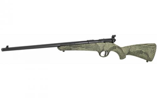 Savage Rascal, Bolt Action, 22LR, 16.125" Barrel, Gator Camo Synthetic Stock, Single Shot, AccuTrigger, Right Hand 13617