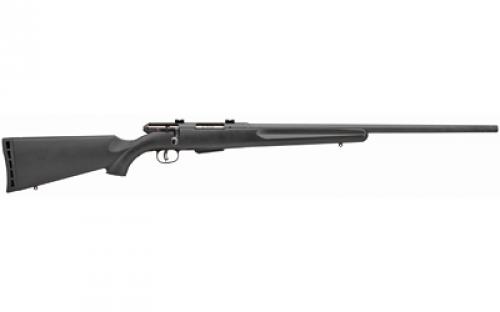 Savage 25 Walking Varminter, Bolt Action Rifle, 22 Hornet, 22" Barrel, Matte Finish, Black, Black Polymer Stock, AccuTrigger, Detachable Box Magazine, 4 Rounds, Right Hand 19153