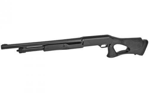 Stevens 320 Security Thumbhole, Pump Action Shotgun, 12 Gauge, 3" Chamber, 18.5" Barrel, Cylinder Bore, Matte Finish, Blued, Bead Sight, Synthetic Thumbhole Stock, 5 Rounds 23246