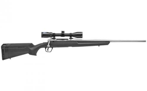 Savage Axis II XP Combo, Bolt Action Rifle, 6.5 Creedmoor, 22" Stainless Barrel, Black Finish, Synthetic Stock, Right Hand, Bushnell Banner 3-9x40mm scope, 1 Magazine, 4 Rounds 57104