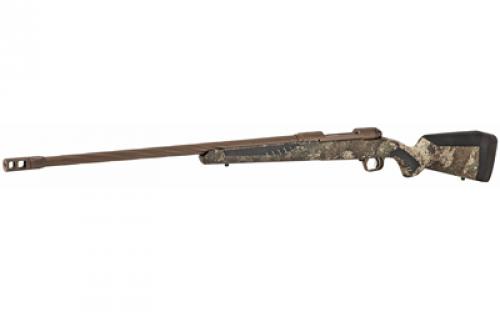 Savage 110 High Country, Bolt Action Rifle, 300 Winchester Magnum, 24" Threaded Barrel, True Timber Strata Camo Synthetic AccuStock, Accutrigger, Detachable Box Magazine, 3 Rounds, Right Hand 57420