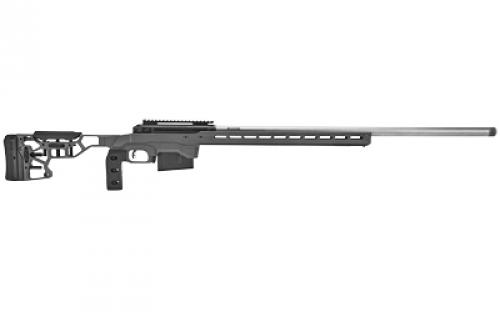 Savage 110 Elite Precision, Bolt Action Rifle, 6.5 Creedmoor, 26" Matte Stainless Barrel, Gray MDT ACC Chassis with ARCA Rail, AccuTrigger, AICS Magazine, 10 Rounds, Left Hand 57703