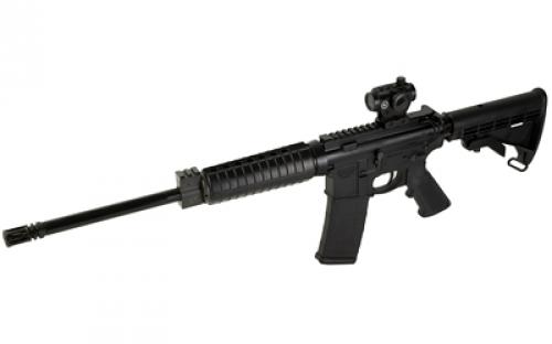 Smith & Wesson M&P 15, Sport II, Semi-Automatic Rifle, AR, 556NATO, 16", Black, Polymer, Crimson Trace Red Dot Sight, Range Bag With S&W Logo, 1:9, 1 Magazine, 30 Rounds, Optic Ready, Mini Red-Dot Optic, Armornite, CollapsibleStock, Real Avid AR-15 Tool, BLEM (Case Damaged) 13712