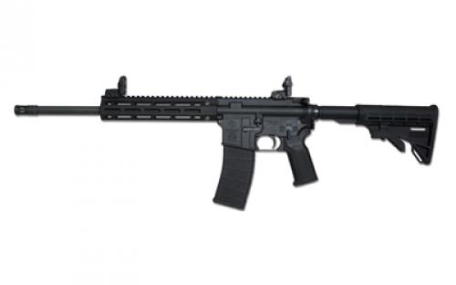 Tippmann Arms Company M4-22 Pro, Semi-automatic Rifle, AR, 22 LR, 16 Barrel, Composite MLOK Handguard, Matte Finish, Black, M4 Collapsible Stock, Front/Rear Flip Sights, 1 Magazine, 25 Rounds A101034