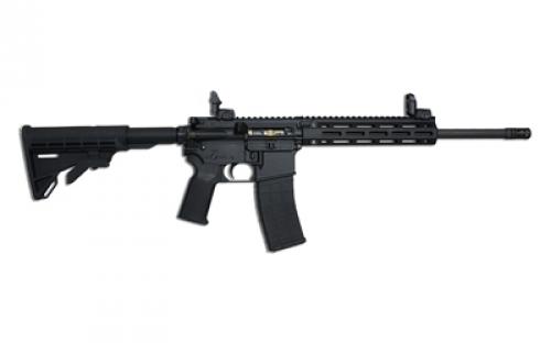 Tippmann Arms Company M4-22 Pro, Semi-automatic Rifle, AR, 22 LR, 16" Barrel, Composite MLOK Handguard, Matte Finish, Black, M4 Collapsible Stock, Front/Rear Flip Sights, 1 Magazine, 25 Rounds A101034