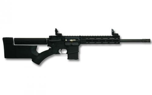 Tippmann Arms Company M4-22 Pro Compliant, Semi-automatic Rifle, AR, 22 LR, 16" Barrel, Composite MLOK Handguard, Faux Slip Fit Flash Hider, Matte Finish, Black, Thordsen Stock, Front/Rear Flip Sights, 1 Magazine, 10 Rounds A101091
