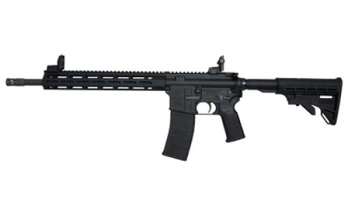 Tippmann Arms Company M4-22 Elite Bug Out, Semi-automatic Rifle, AR, 22 LR, 16 Barrel, Aluminum MLOK Handguard, Matte Finish, Black, Compact Bolt, Folding M4 Collapsible Stock, Front/Rear Flip Sights, 1 Magazine, 25 Rounds A101126