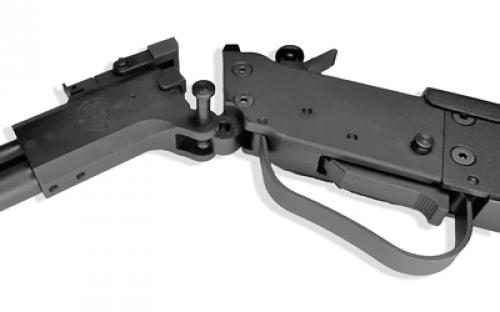 TPS Arms M6 Takedown, Over/Under, 22LR, 410Ga 3" Chamber, 18.25" Barrel Length, All Steel Construction, Blued Finish, 2Rd, Flip Up Rear Peep Sights, AR Style Takedown Pin For Quick Breakdown M6-100