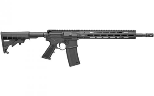 Troy A3, Semi-automatic, AR, Billet (No Forward Assist), 223REM/556NATO, 16 Barrel, Flash Hider, Black Anodized Finish, 9 MLOK Rail, A2 Grip, Collapsible Stock, 30Rd SCAR-CA3-16BT-B1
