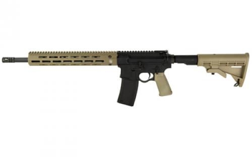 Troy A3, Semi-automatic, AR, 223 Remington/556NATO, 16 Barrel, Matte Finish, Flat Dark Earth/Black, 6 Position Collapsible Stock, 30 Rounds, 1 Magazine SCAR-CA3-16FBB1