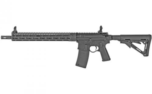 Troy SPC A4, Semi-automatic, 223 Rem/556NATO, 16 Barrel, Black, Magpul 6 Position Collapsible Stock, 30Rd, Front/Rear Flip Sights SCAR-CA4-16BT-19