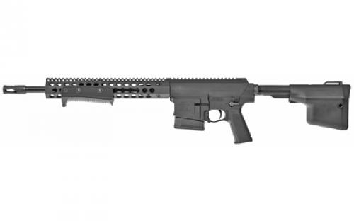 Troy PAR, Pump Action Rifle, 308 WIN/762NATO, 16 Barrel, Black Color, BattleAx CQB Stock, 10 Round SPAR-S38-16BT-01