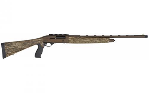 TriStar Viper G2, Semi-automatic, 410 Gauge, 24 Vent Rib Barrel, Chrome Lined Chamber and Barrel, Four Chokes Included, Fiber Optic Sight, Bronze Receiver, Mossy Oak Bottomland Synthetic Stock and Forend, 5Rd 24153