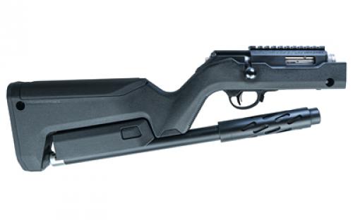 Tactical Solutions OWYHEE Bolt Action Take Down Rifle, 22 WMR, 12.63" (16.5" OAL) SPX Barrel w/Attached Suppressor Shroud, Threaded 1/2x28, Matte Finish, Black, Magpul X-22 Takedown Backpacker Stock, 1 Magazine, 10 Rounds OHRSBX-TD22WMR-MB-OB-BLK