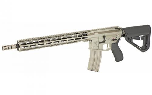 WMD Guns Beast, Semi-automatic Rifle, 223 Rem/556NATO, 16" Barrel, 1:7 Twist, Nickel Boron Finish, 5 Position Stock, 30Rd, Drago Gear Custom Softcase and 2 Magazines, Free Float MLOK Rail NIBX556