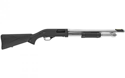 Winchester Repeating Arms SXP, Marine Defender, Pump Action, 12Ga 3, 18, Hard Chrome/Black Finish, Synthetic Stock, Cylinder Choke, 5Rd, Bead Sight 512268395