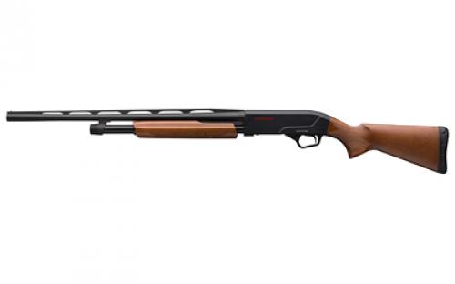 Winchester Repeating Arms SXP Compact, Pump Action Shotgun, 12 Gauge 3 Chamber, 26 Ribbed Barrel, Matte Finish, Black, Wood Stock, Bead Front Sight, Includes 3 Choke Tubes - F, M, IC, 5 Rounds 512271391