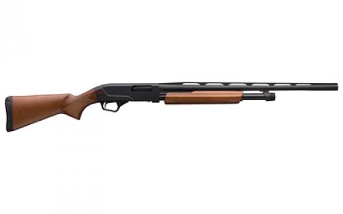 Winchester Repeating Arms SXP Compact, Pump Action Shotgun, 12 Gauge 3" Chamber, 28" Ribbed Barrel, Matte Finish, Black, Wood Stock, Bead Front Sight, Includes 3 Choke Tubes - F, M, IC, 5 Rounds 512271392