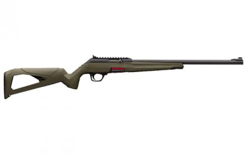 Winchester Repeating Arms Wildcat, Semi-automatic Rifle, 22 LR, 18 Sporter Contour Barrel, 1:16 Twist, Blued Finish, Black, Olive Drab Green, Composite Stock, Rear Ghost Ring Sight, 10 Rounds, 1 Magazine 521139102