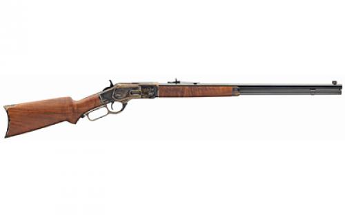 Winchester Repeating Arms Model 1873 Pistol Grip Sporter, Lever Action Rifle, 45 Long Colt, 24" Octagon Barrel, Color Case Hardened Finish, Black Walnut Pistol Grip Stock, Adjustable Rear Sight, 14 Rounds 534228141