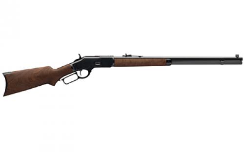 Winchester Repeating Arms Model 1873 Pistol Grip Sporter, Lever Action Rifle, 45 Long Colt, 24 Octagon Barrel, Blued Finish, Black Walnut Pistol Grip Stock, Adjustable Rear Sight, 14 Rounds 534229141