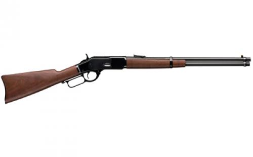 Winchester Repeating Arms Model 1873 Carbine, Lever Action Rifle, 45 Long Colt, 20 Round Barrel, Blued Finish, Black Walnut Stock, Adjustable Rear Sight, 10 Rounds 534255141