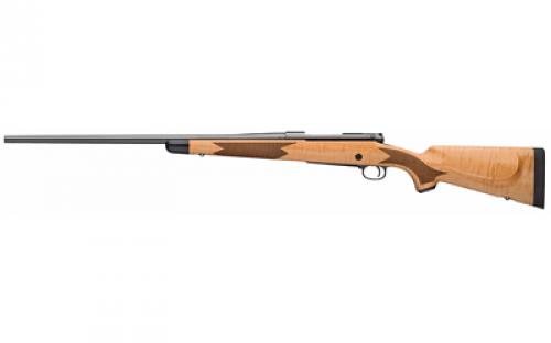 Winchester Repeating Arms Model 70 Super Grade, Bolt Action Rifle, 30-06 Springfield, 24 Free Floating Barrel, Right Hand, Maple Stock, High Gloss Finish, Black, 5 Rounds 535218228