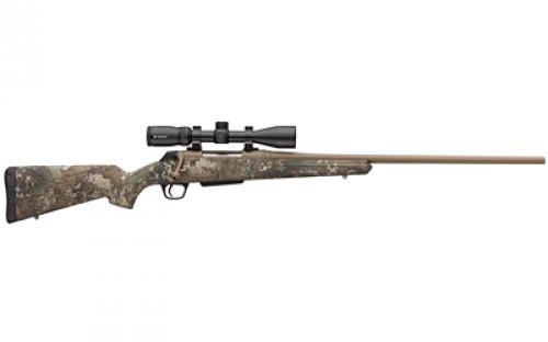 Winchester Repeating Arms XPR, Bolt Action Rifle, 308 Winchester, 22" Barrel, Perma-Coat Finish, Flat Dark Earth, True Timber Strata Stock, Vortex Crossfire II 3-9x40 Included, 3 Rounds 535740220