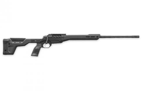 Weatherby 307, Alpine MDT, Bolt Action Rifle, 6.5 Weatherby RPM, 24 Fluted Barrel, Muzzle Brake, Cerakote Finish, Black, MDT HNT26 Chassis System, 3 Rounds, 1 Magazine 3WAMH65RWR6B