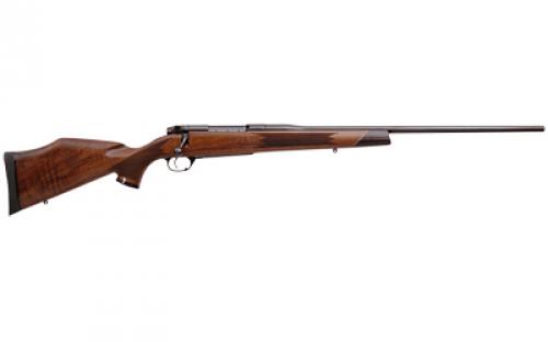 Weatherby Mark V Deluxe, Bolt Action Rifle, 257 Weatherby Magnum, 26 Sporter Contour Barrel, Blued Finish, High Gloss Walnut Stock, Right Hand, 3 Rounds MDX01N257WR6O