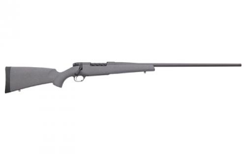 Weatherby Mark V Hunter, Bolt Action Rifle, 280 Ackley Improved, Threaded, 24" #1 Sporter Contour Barrel, 1/2x28, 1:9 Twist, Steel, Cobalt Cerakote Finish, Advanced Polymer Stock, Granite Speckle, Trigger Tech Adjustable Trigger, 4 Rounds MHU01N280AR4T
