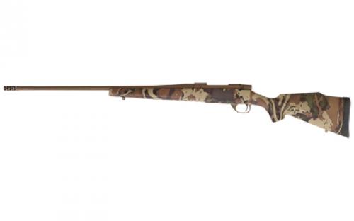 Weatherby Vanguard First Lite, Bolt Action, 300 Winchester Magnum, 26 Threaded Steel Barrel, Muzzle Brake, Cerakote Finish, Flat Dark Earth, Fist Lite Camo Synthetic Stock, 3 Rounds VFN300NR8B