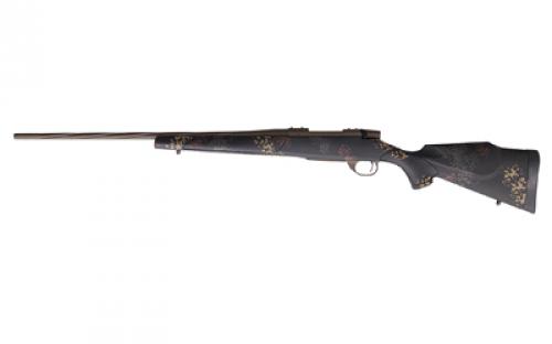 Weatherby Vanguard Talus, Bolt Action Rifle, 6.5 PRC, 24 Spiral Fluted #2 Contour Barrel, Threaded 1/2-28, 1:8 Twist, Cerakote Finish, Patriot Brown, Graphite Black Bolt and Knob, Weatherby Monte Carlo Stock, Rust Brown/Smoke/Stone Sponge Paint, Two Stage Adjustable Trigger, 3 Rounds VTA65PPR4T
