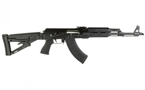 Zastava ZPAPM70, Semi-automatic, 7.62X39, 16.3" Chrome lined Barrel, Blued, Right Hand, 30 Rounds, Black Polymer Furniture, Polymer Handguard, Tango Down Grip ZR7762BHM