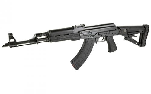 Zastava ZPAPM70, Semi-automatic, 7.62X39, 16.3" Chrome lined Barrel, Blued, Right Hand, 30 Rounds, Black Polymer Furniture, Polymer Handguard, Tango Down Grip ZR7762BHM