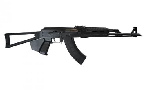 Zastava ZPAPM70, Semi-automatic Rifle, AK, 7.62X39, 16.3 Cold Hammer Forged Chrome Lined Barrel, Matte Finish, Polymer Handguard, Featureless Grip, 10 Round Magazine, 1.5MM Bulged Trunnion Receiver, Triangle Stock ZR7762RTCA