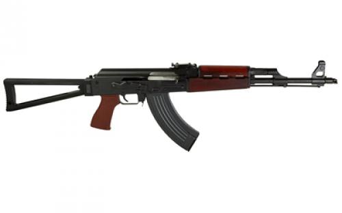 Zastava ZPAPM70, Semi-automatic Rifle, AK, 7.62X39, 16.3" Chrome Lined Barrel, Matte Finish, Black, Blood Red Handguard, TangoDown Grip, Triangle Folding Stock, 30 Rounds, Right Hand ZR7762RTF