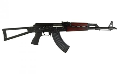 Zastava ZPAPM70, Semi-automatic Rifle, AK, 7.62X39, 16.3" Chrome Lined Barrel, Matte Finish, Black, Blood Red Handguard, TangoDown Grip, Triangle Fixed Stock, 30 Rounds ZR7762RT
