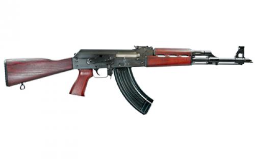 Zastava ZPAPM70, Semi-automatic Rifle, AK, 7.62X39, 16.3 Cold Hammer Forged Chrome Lined Barrel, Matte Finish, Black, Serbian Red Furniture, 30 Round Magazine, 1.5MM Bulged Trunnion Receiver, Bolt Hold Open Notch, Adjustable Front and Rear Sights ZR7762SR