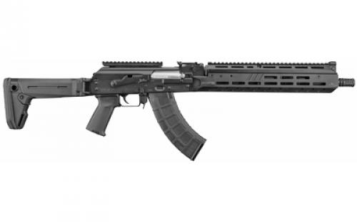 Zastava ZPAPM70, Semi-automatic, 7.62X39, 16.3", Black, Right Hand, Chrome Lined, 30Rd, Matte, MLOK Rails, Magpul Zhukov Stock, Scope Mount ZR7762XR