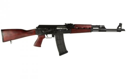 Zastava M90, Semi-automatic Rifle, 556NATO, 18.25" Barrel, Chrome Lined, Matte Finish, Black, Serbian Red Wood Stock Set, 30 Rounds ZR90556SR