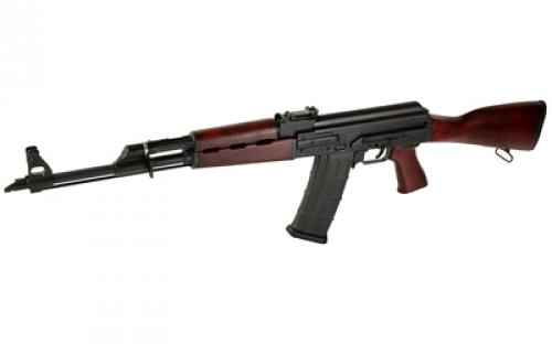 Zastava M90, Semi-automatic Rifle, 556NATO, 18.25" Barrel, Chrome Lined, Matte Finish, Black, Serbian Red Wood Stock Set, 30 Rounds ZR90556SR